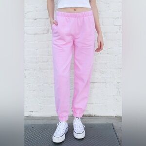 Brandy Melville Pink Rosa Sweatpant